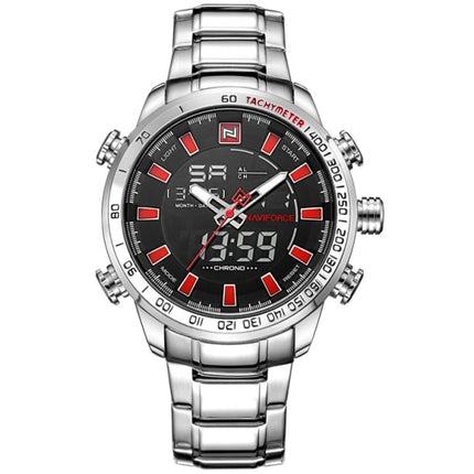 Men's Dual Display Design Stainless Steel Watch - wnkrs