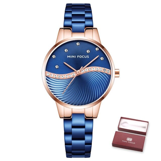 Women's Crystal Wave Multicolor Watches - wnkrs