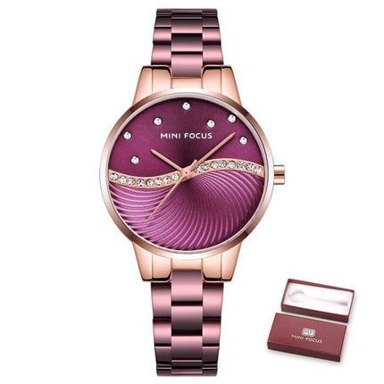 Women's Crystal Wave Multicolor Watches - wnkrs