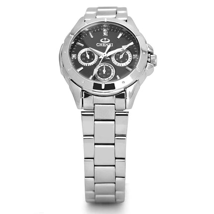 Women's Multiple Time Zone Stainless Steel Watch - wnkrs