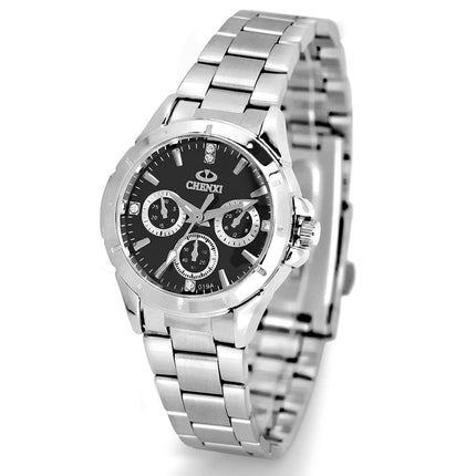 Women's Multiple Time Zone Stainless Steel Watch - wnkrs