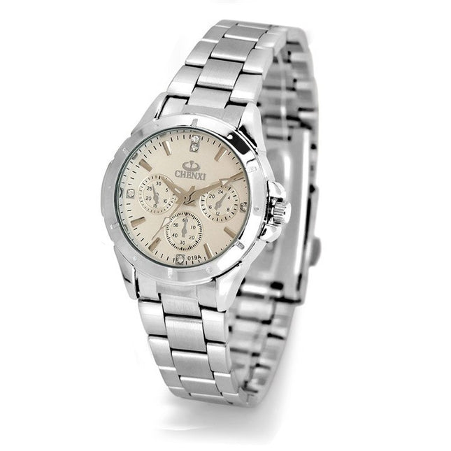 Women's Multiple Time Zone Stainless Steel Watch - wnkrs