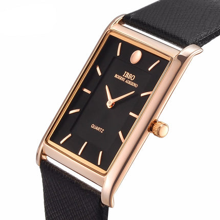 Ultra-Thin Genuine Leather Wristwatch - wnkrs