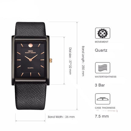 Ultra-Thin Genuine Leather Wristwatch - wnkrs