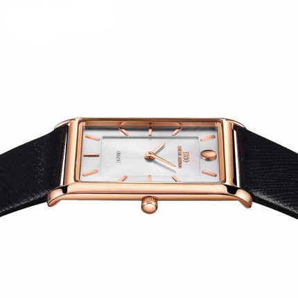 Ultra-Thin Genuine Leather Wristwatch - wnkrs