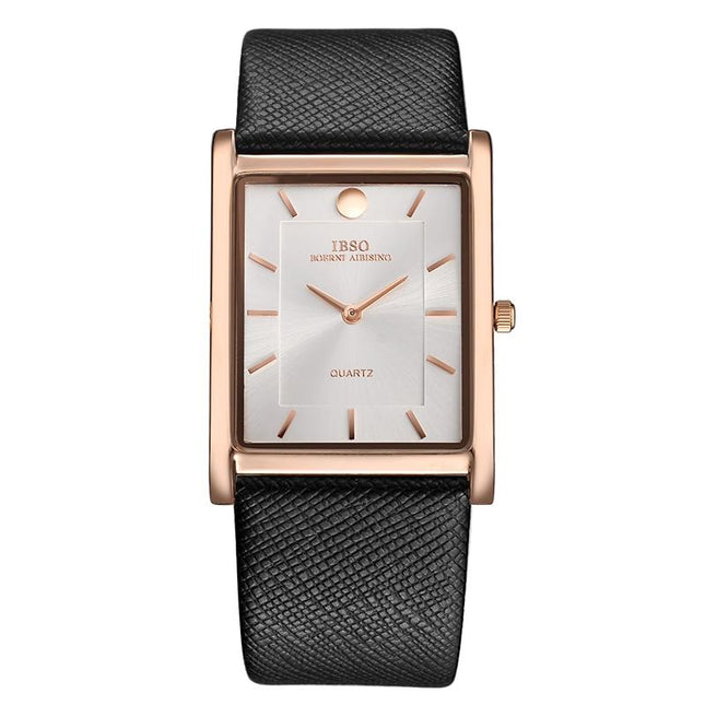 Ultra-Thin Genuine Leather Wristwatch - wnkrs