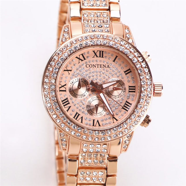 Women's Luxury Watch with Rhinestones - wnkrs