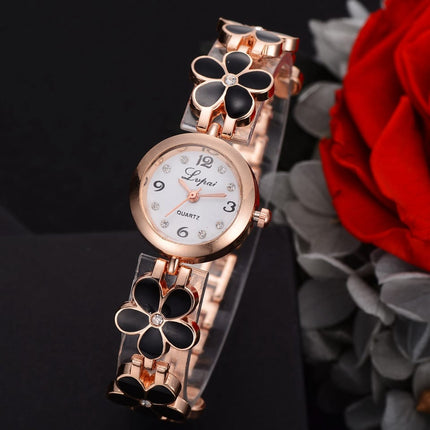 Women's Floral Bracelet Watch - wnkrs