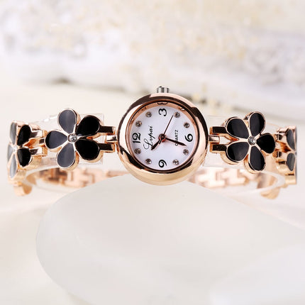Women's Floral Bracelet Watch - wnkrs