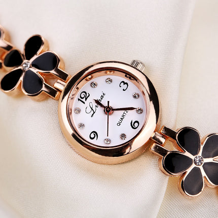 Women's Floral Bracelet Watch - wnkrs