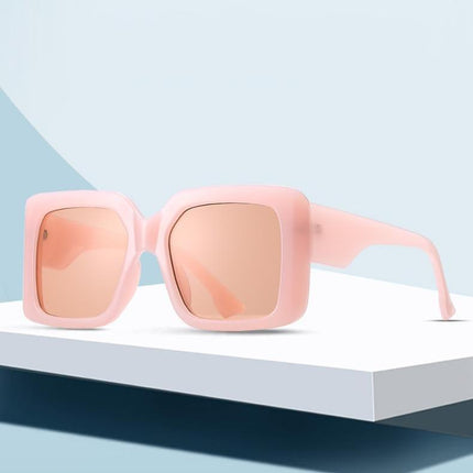 Oversized Square Retro Gradient Sunglasses - wnkrs