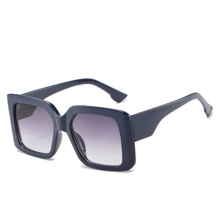 Oversized Square Retro Gradient Sunglasses - wnkrs