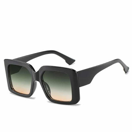 Oversized Square Retro Gradient Sunglasses - wnkrs