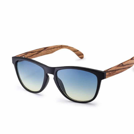 Men's Bamboo Frame Design Anti-Reflective Sunglasses - wnkrs