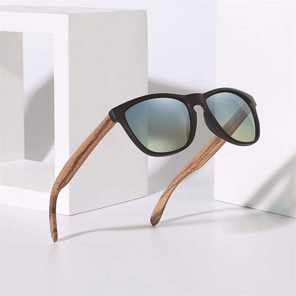 Men's Bamboo Frame Design Anti-Reflective Sunglasses - wnkrs