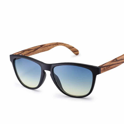 Men's Bamboo Frame Design Anti-Reflective Sunglasses - wnkrs