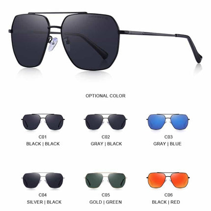 Men's Aviator Square Sunglasses - wnkrs