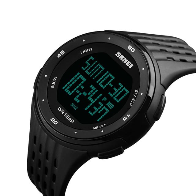 Waterproof Women's Plastic Digital Sport Watch - wnkrs