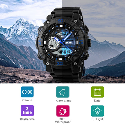 Fashion Sports Quartz Watches With Dual Display for Men - wnkrs