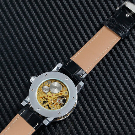 Luxury  Mechanical Wristwatches for Men with Skeleton Dial - wnkrs