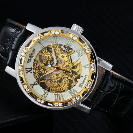 Luxury  Mechanical Wristwatches for Men with Skeleton Dial - wnkrs
