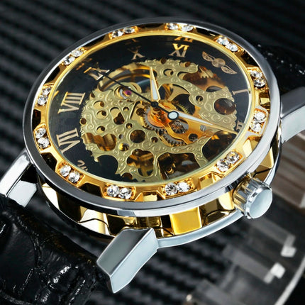 Luxury  Mechanical Wristwatches for Men with Skeleton Dial - wnkrs