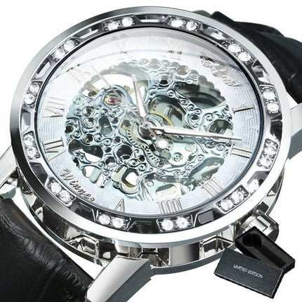 Luxury  Mechanical Wristwatches for Men with Skeleton Dial - wnkrs