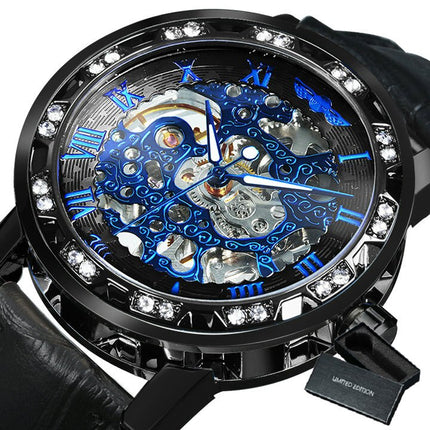 Luxury  Mechanical Wristwatches for Men with Skeleton Dial - wnkrs