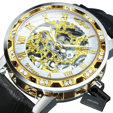 Luxury  Mechanical Wristwatches for Men with Skeleton Dial - wnkrs