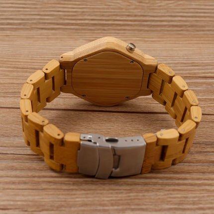 Luminous LED Display Bamboo Wood Digital Men's Watches - wnkrs
