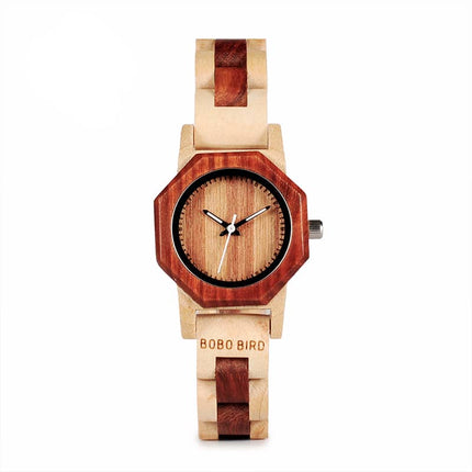 Creative Wooden Quartz Watch For Women - wnkrs