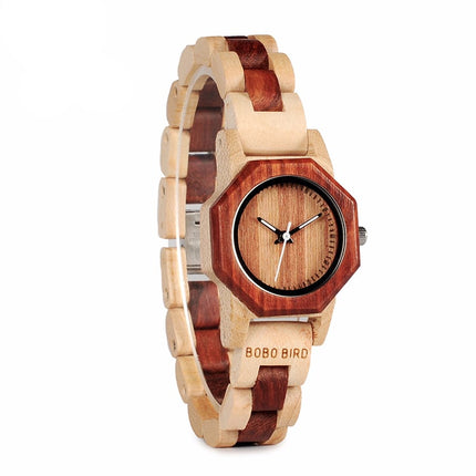 Creative Wooden Quartz Watch For Women - wnkrs