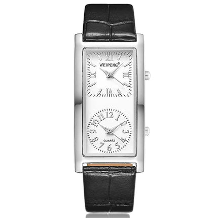 Women's Dual Dial Rectangular Quartz Watches - wnkrs