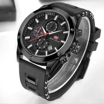 Men's Silicone and Stainless Steel Bracelet Watches - wnkrs