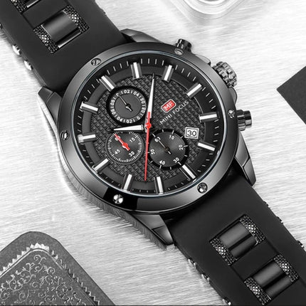 Men's Silicone and Stainless Steel Bracelet Watches - wnkrs