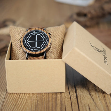 Wooden Digital Wristwatches for Men - wnkrs