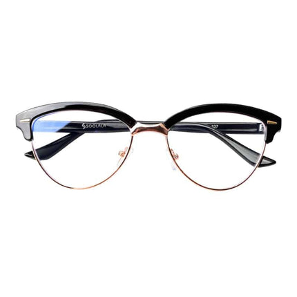 Women's Cat Eye Semi-Rimless Glasses - wnkrs