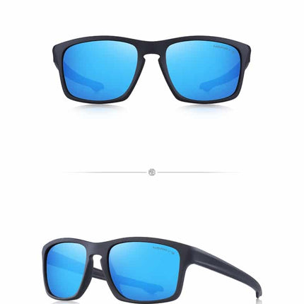 Men's Square Shaped Classic Polarized Sunglasses - wnkrs
