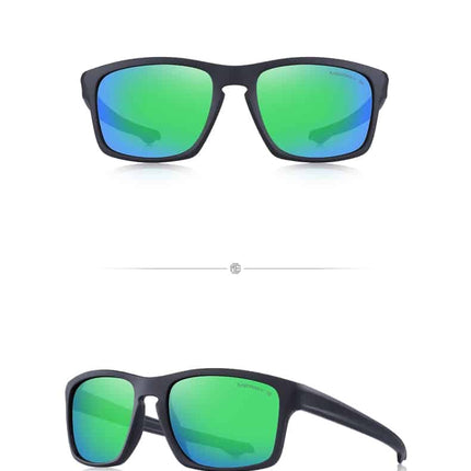 Men's Square Shaped Classic Polarized Sunglasses - wnkrs