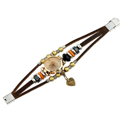 Women's Triple Bracelet Boho Watch - wnkrs