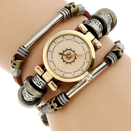 Women's Triple Bracelet Boho Watch - wnkrs