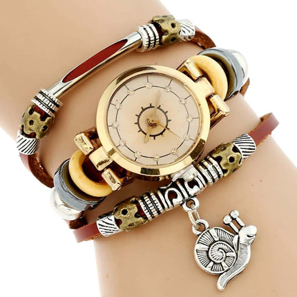 Women's Triple Bracelet Boho Watch - wnkrs