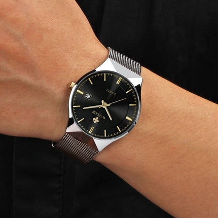 Ultra Thin Quartz Wristwatches for Men - wnkrs