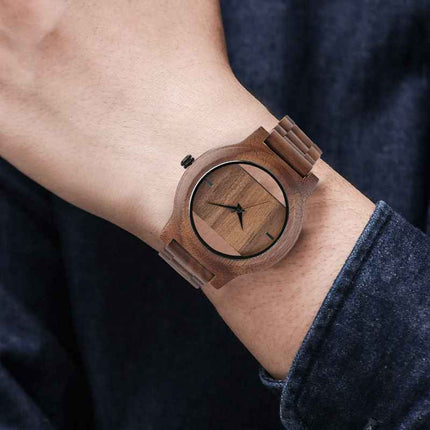 Creative Minimalistic Design Bamboo Wood Unisex Watches - wnkrs