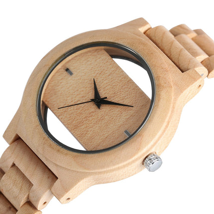 Creative Minimalistic Design Bamboo Wood Unisex Watches - wnkrs