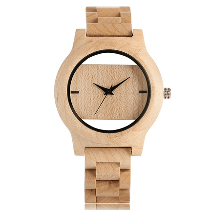 Creative Minimalistic Design Bamboo Wood Unisex Watches - wnkrs