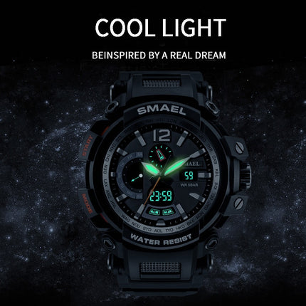Military Waterproof Sports Watches With Dual Display for Men - wnkrs