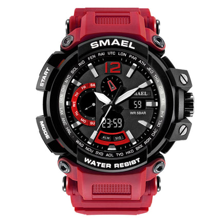 Military Waterproof Sports Watches With Dual Display for Men - wnkrs