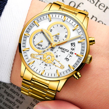 Waterproof Metal Wristwatches for Men - wnkrs