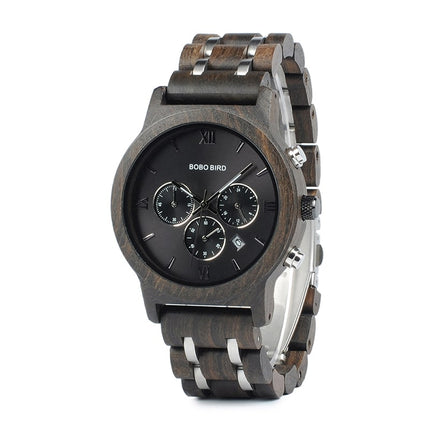Men's Wooden Metal Design Watches - wnkrs